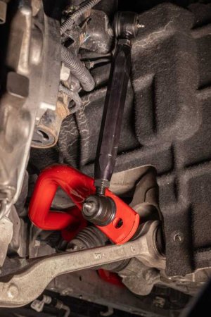Chevrolet Camaro Sway Bar End Link - UMI Performance - Adjustable - Red - `16-`24